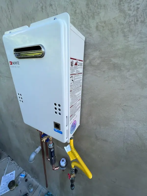 Tankless water heater installation for Nameless homes